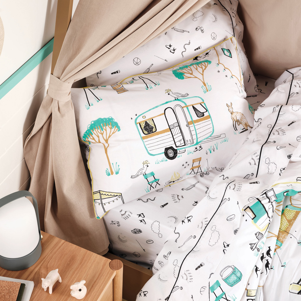 Linen House Kids Toddler Down by the River Duvet Cover Set Image 2