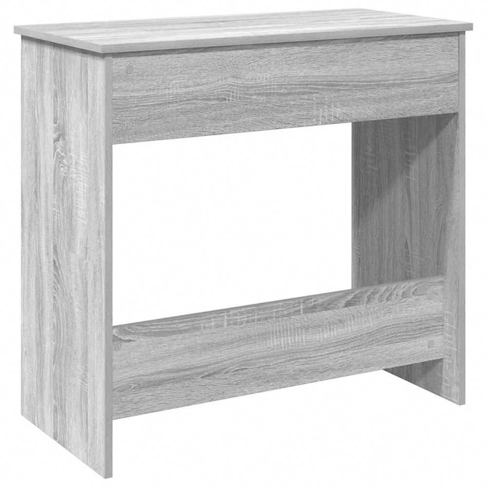 vidaXL Single Drawer Single Shelf Office Desk Grey Sonoma Image 6