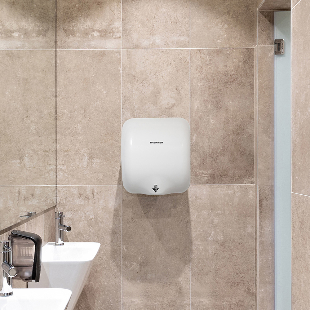 Bremmer Generic Turbo White Hand Dryer Image 5