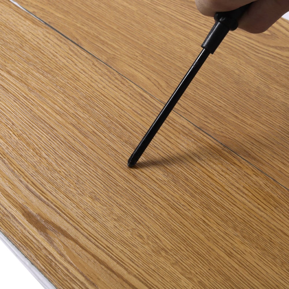 Living and Home PVC Brown Wood Plank Flooring 36 Pack Image 5