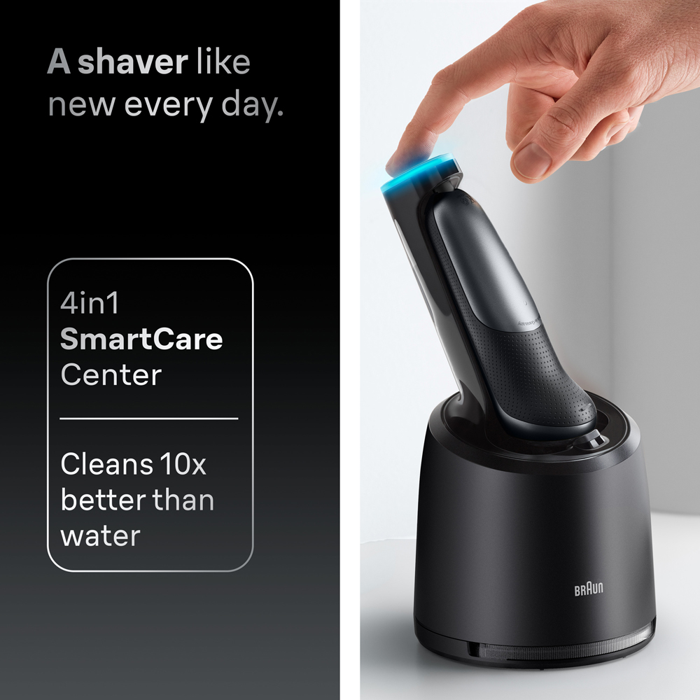 Braun Series 7 72-G7200CC 4 in 1 Grey Electric Shaver Image 3