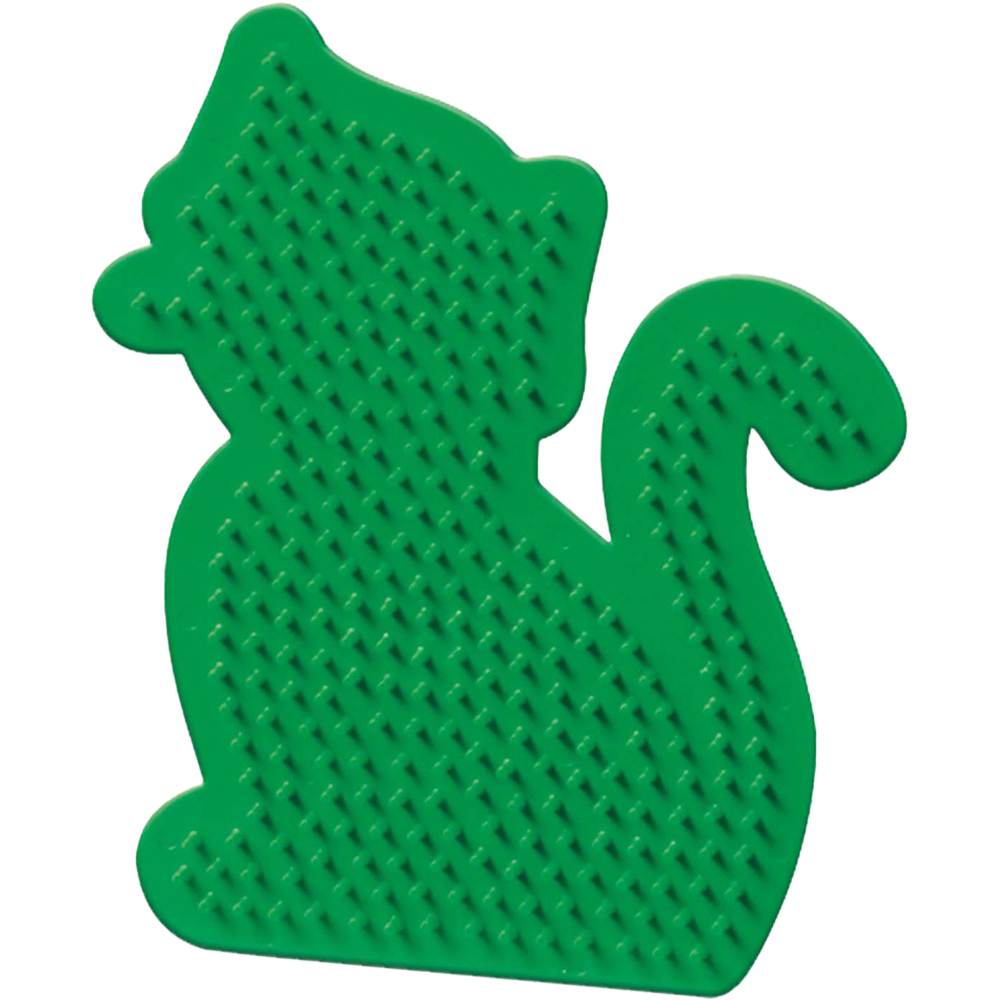 SES Creative Beedz Cat Iron On Beads Base Plate Pegboard Image 1
