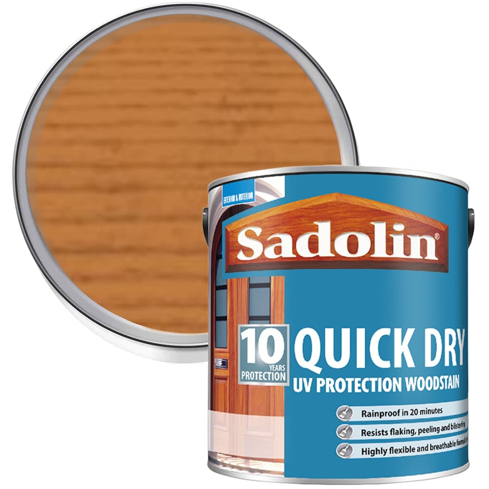 Sadolin Quick Dry 10 Year Natural Woodstain 2.5L Image 1