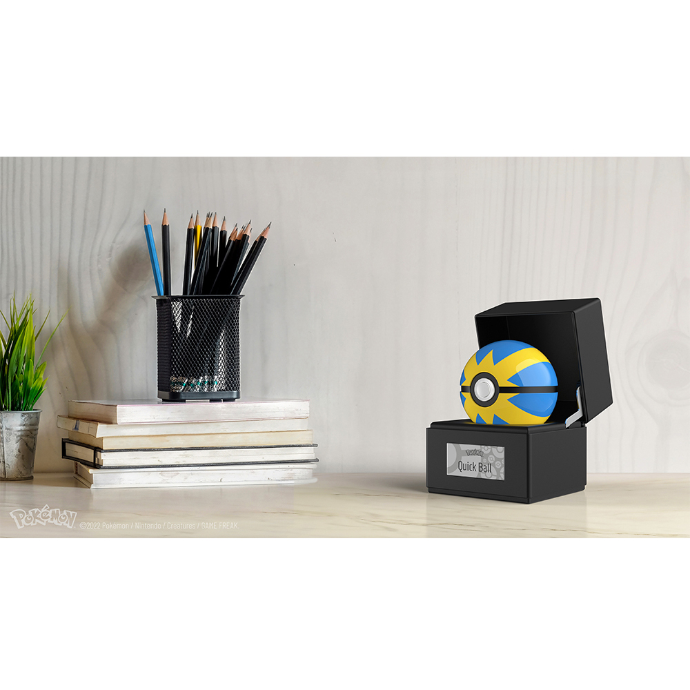 The Wand Company Pokemon Die-Cast Quick Ball Replica Image 2