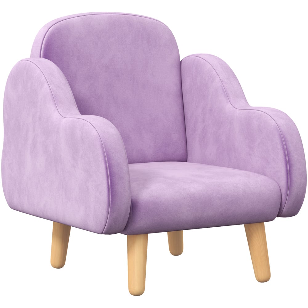 Tommy Toys Purple Cloud Shaped Kids Armchair Image 2