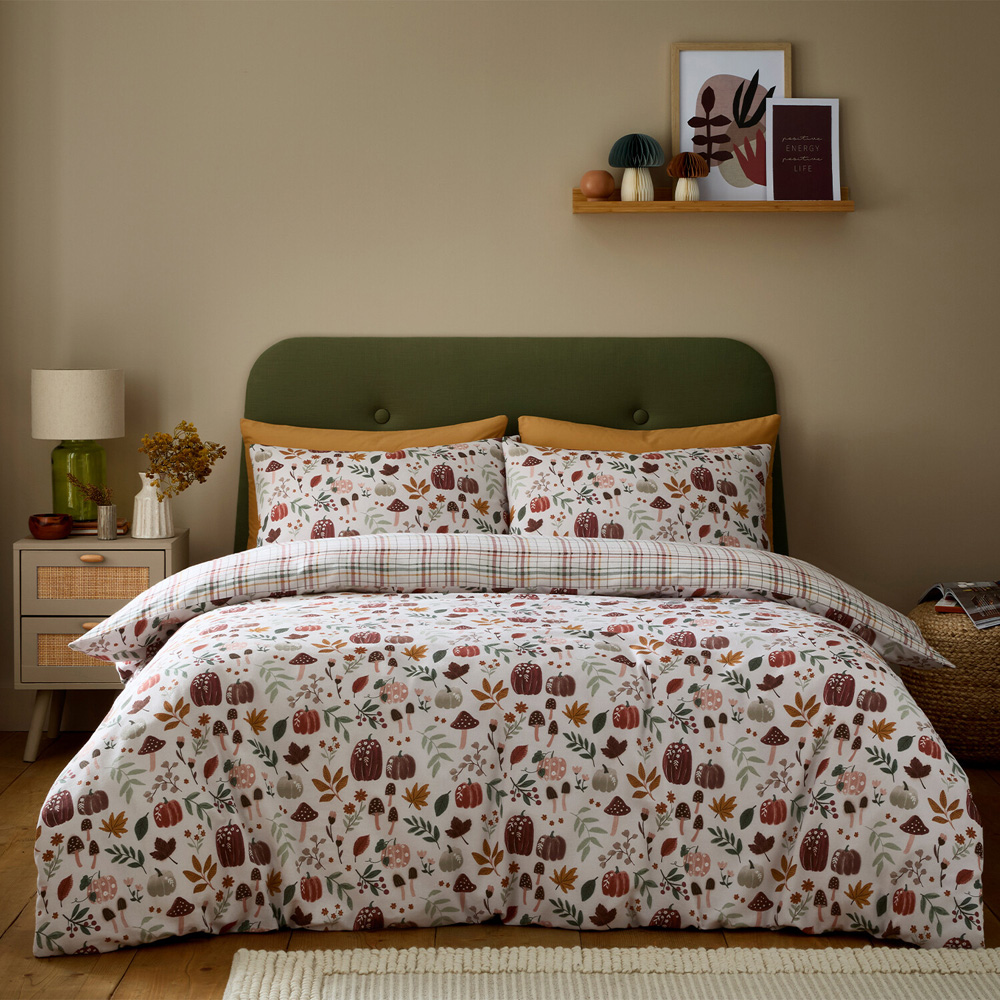 Autumn Woodland Duvet Set Double Image 1