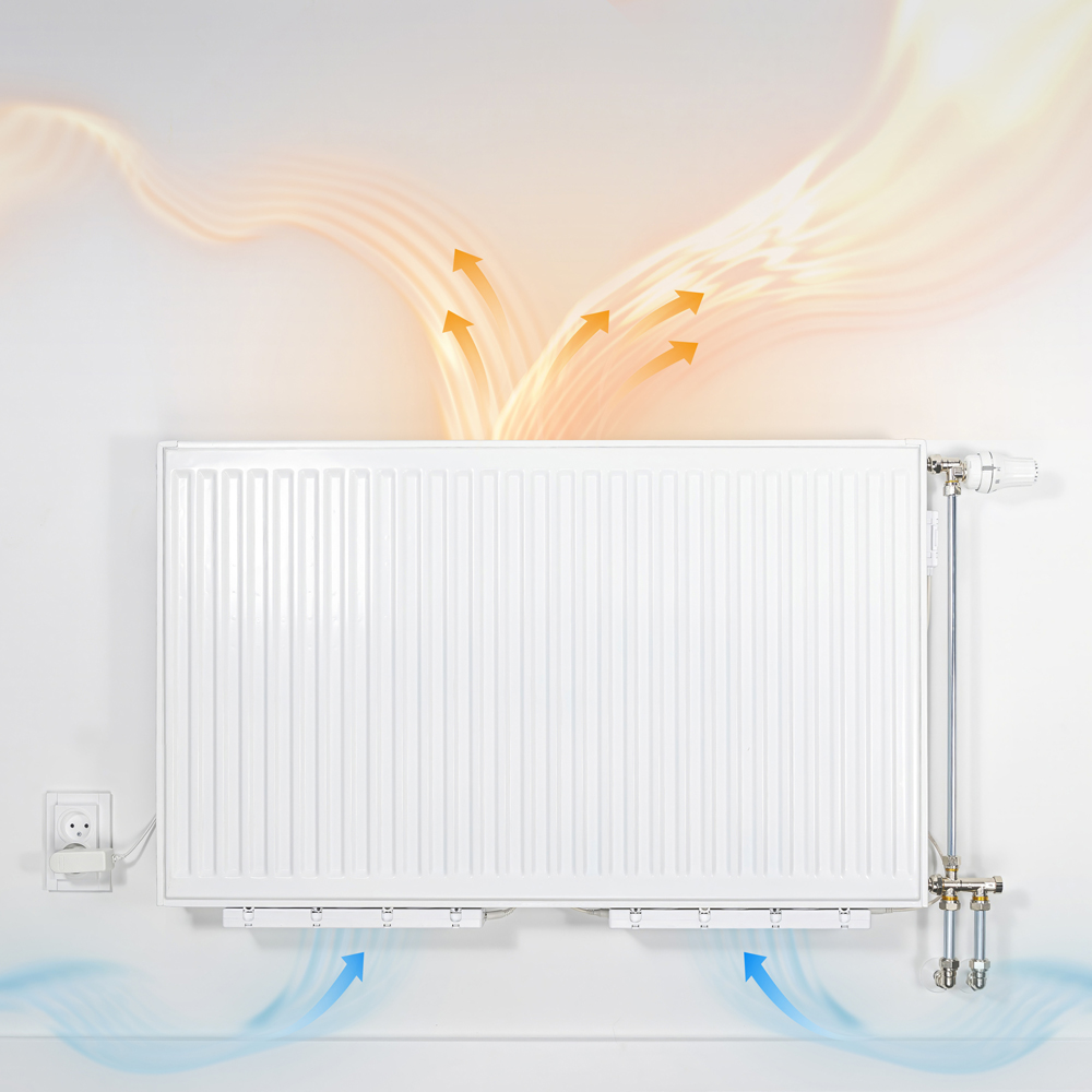 SpeedComfort White Radiator Amplifier Fan Unit 2 Pack Image 2