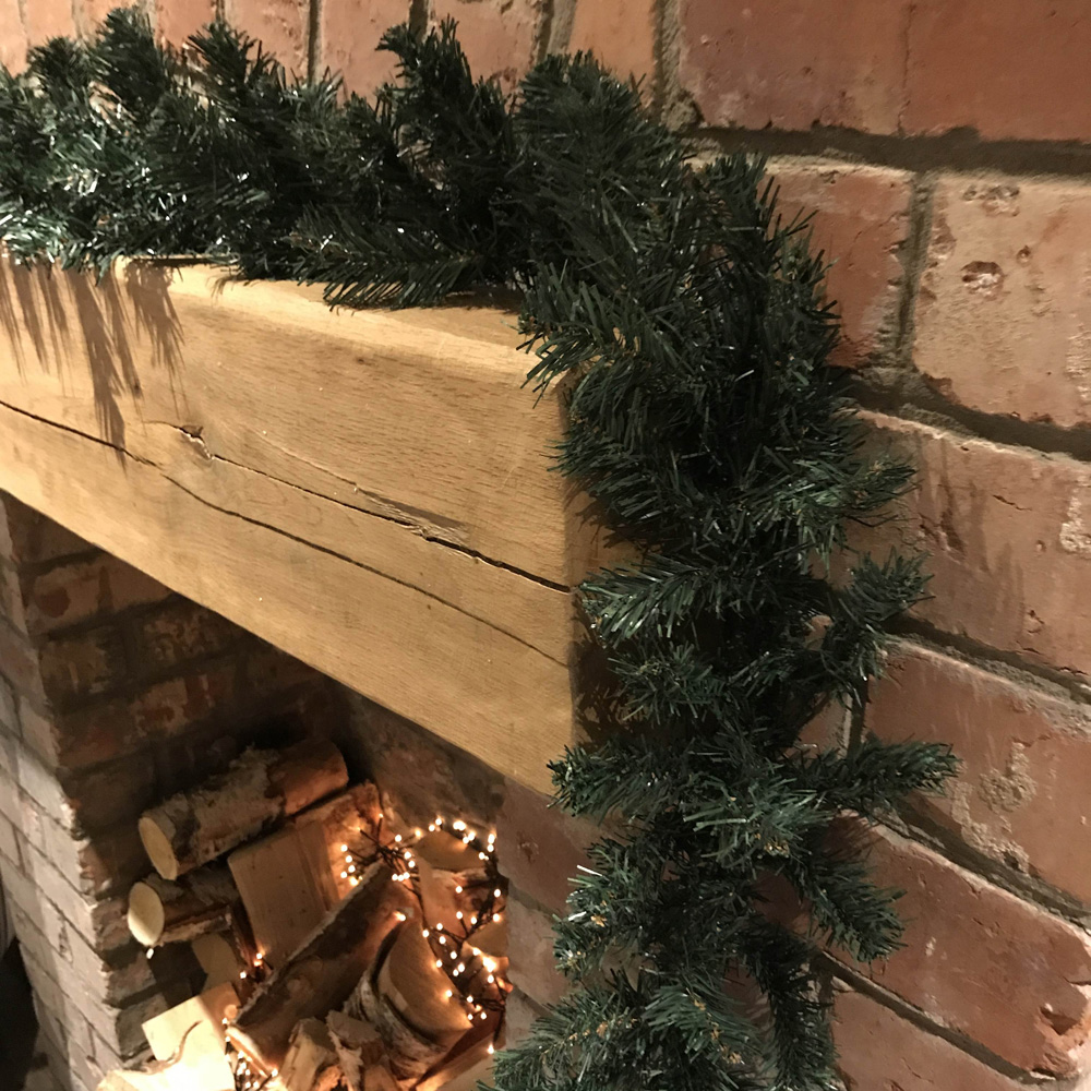Premier Woodland Pine PVC Christmas Garland 270cm Image 2