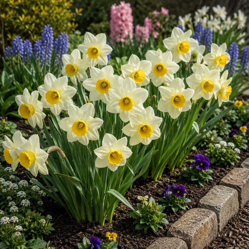 Thompson and Morgan Daffodil Jonquilla Sundisc Planting Bulb 16 Pack Image 2