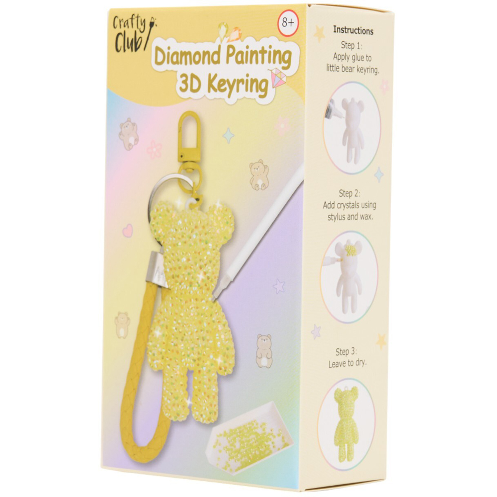 Diamond Painting 3D Keyring Kit Image 2
