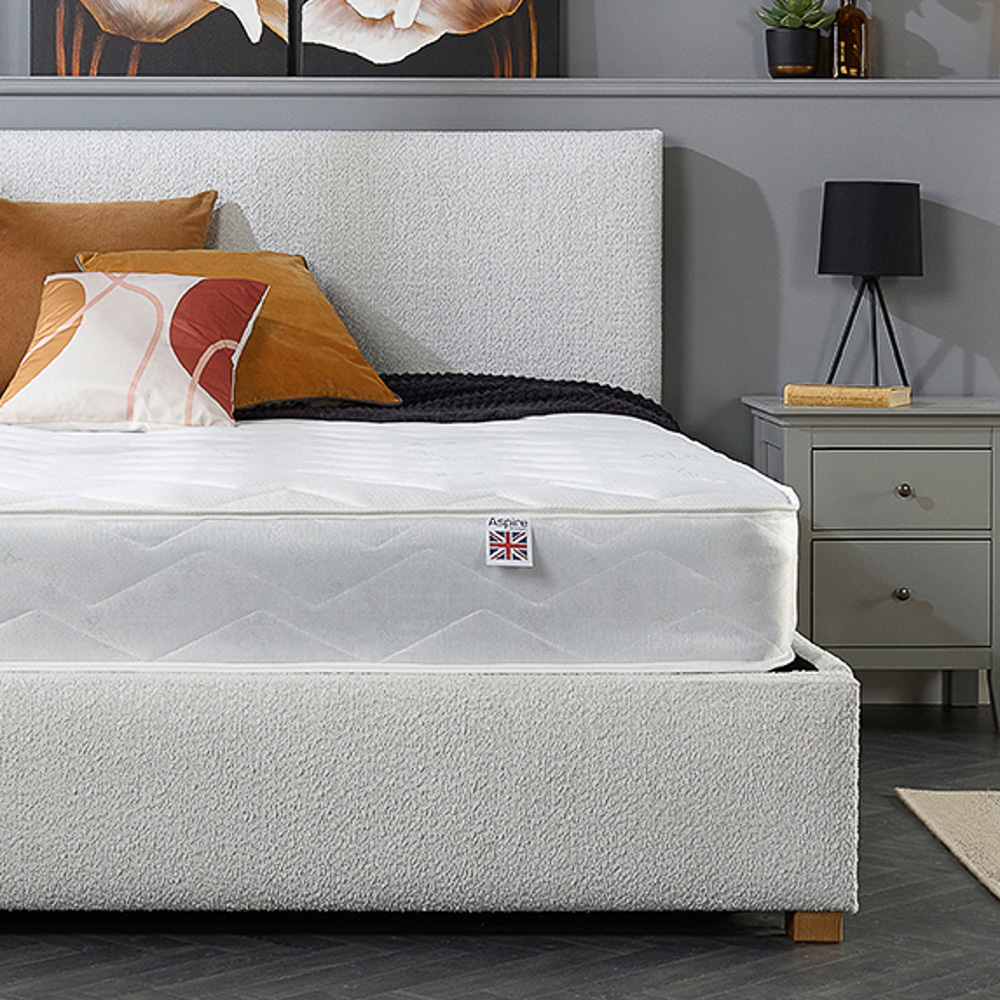 Aspire Double Comfort Single Bonnell Spring Memory Rolled Mattress Image 8