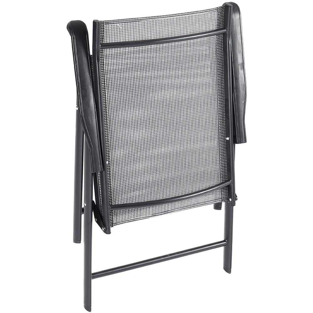 Living and Home 2 Seater Cast Aluminium Bistro Set Image 4