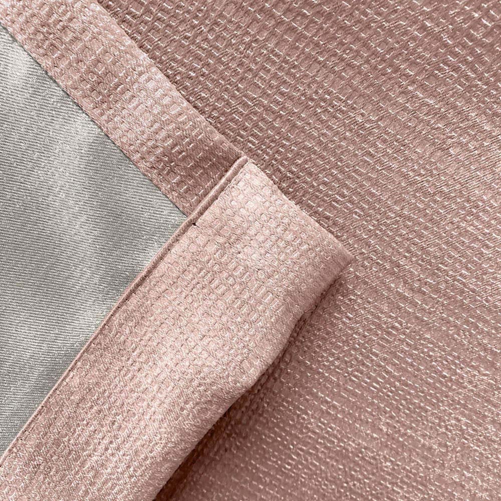 Enhanced Living Matrix Latte Thermal Pencil Pleat Readymade Curtains 229 x 229cm Image 4