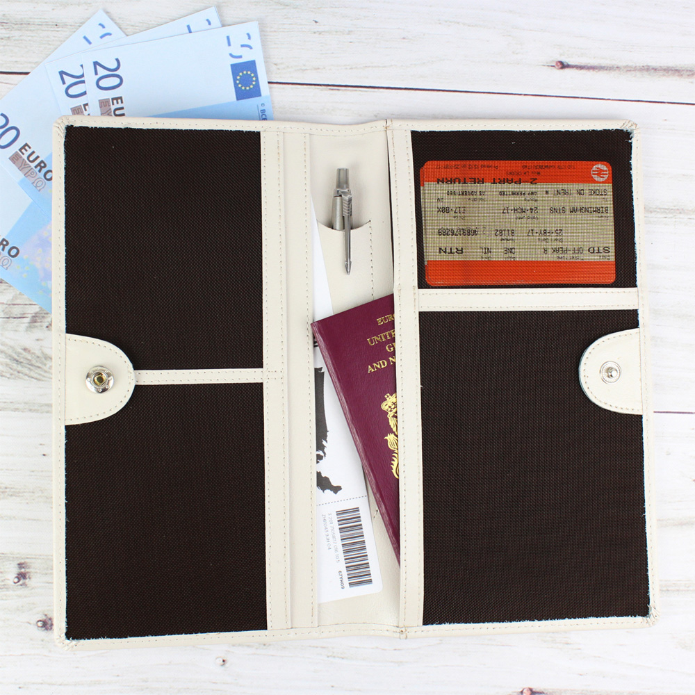 Personalised Memento Personalised A Lifetime of Travel Document Holder Image 3