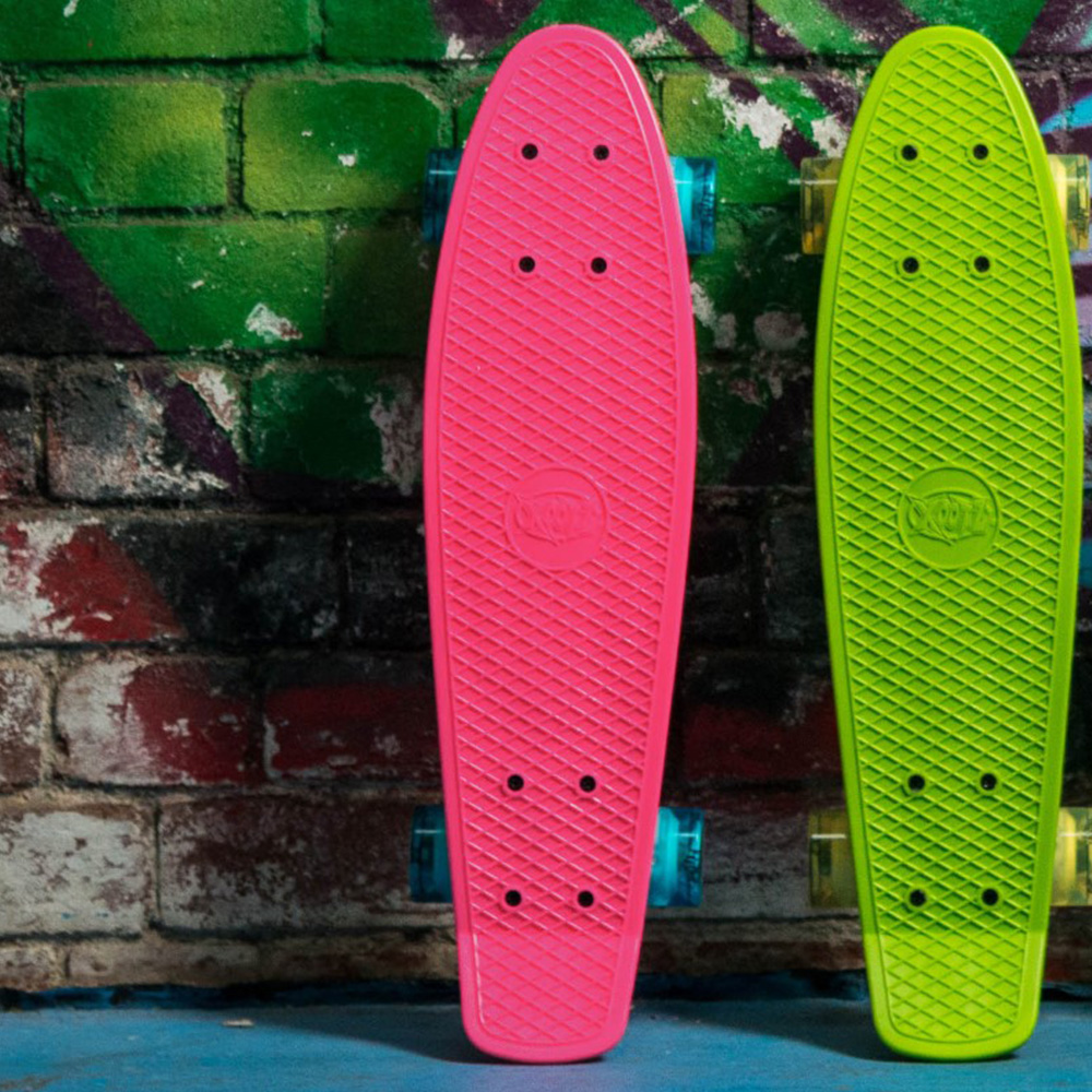 Xootz Pink PP Skateboard LED 56cm Image 2