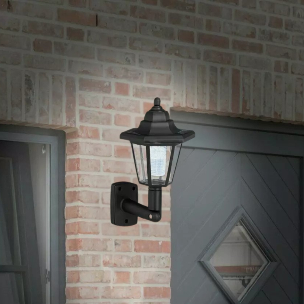 Garden Mile Wall Hanging Solar LED Lantern Light Image 2