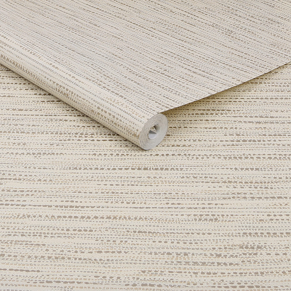 Boutique Chunky Weave Natural Wallpaper Image 2