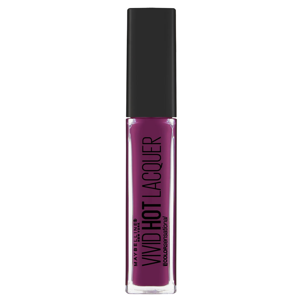 Maybelline Color Sensational Vivid Hot Lacquer Liquid Lipstick 76 Obsessed Image 1