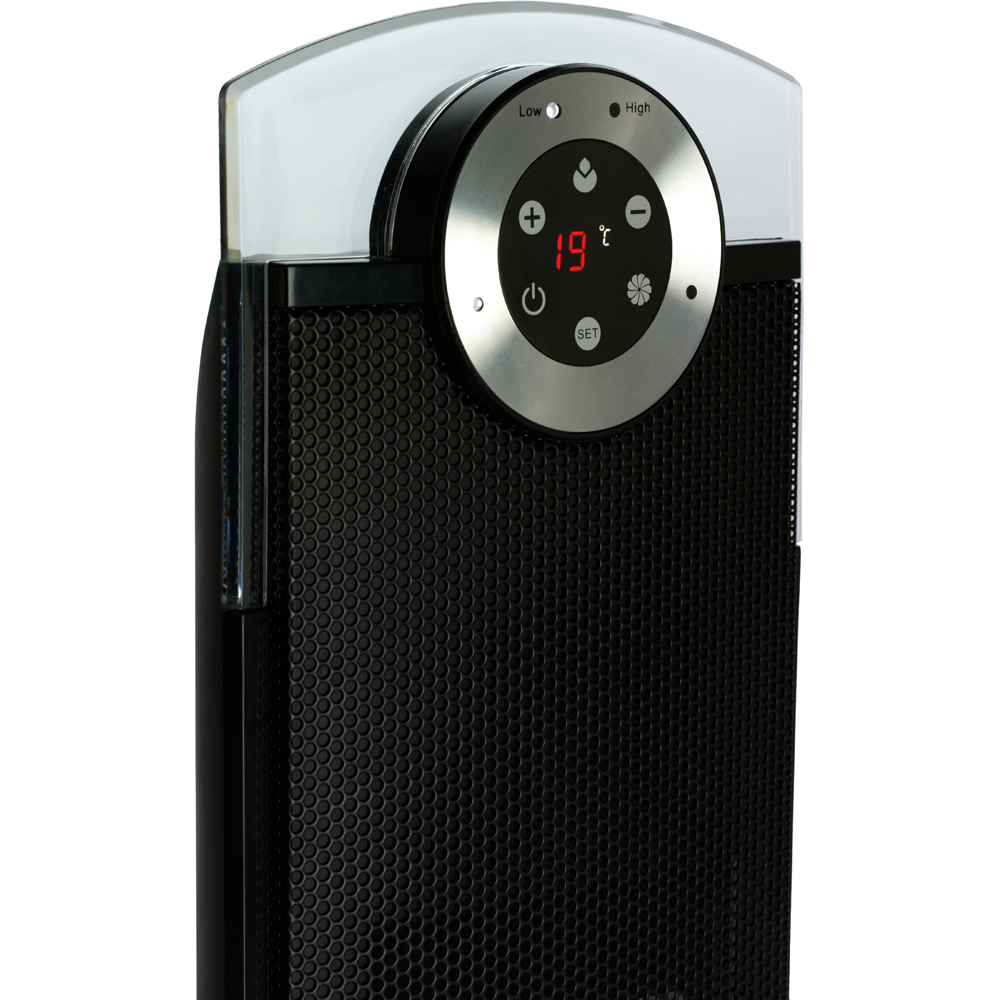 Dimplex Studio G Black Speaker Style Ceramic Tower Fan Heater with Oscillation and Timer 2500W Image 2