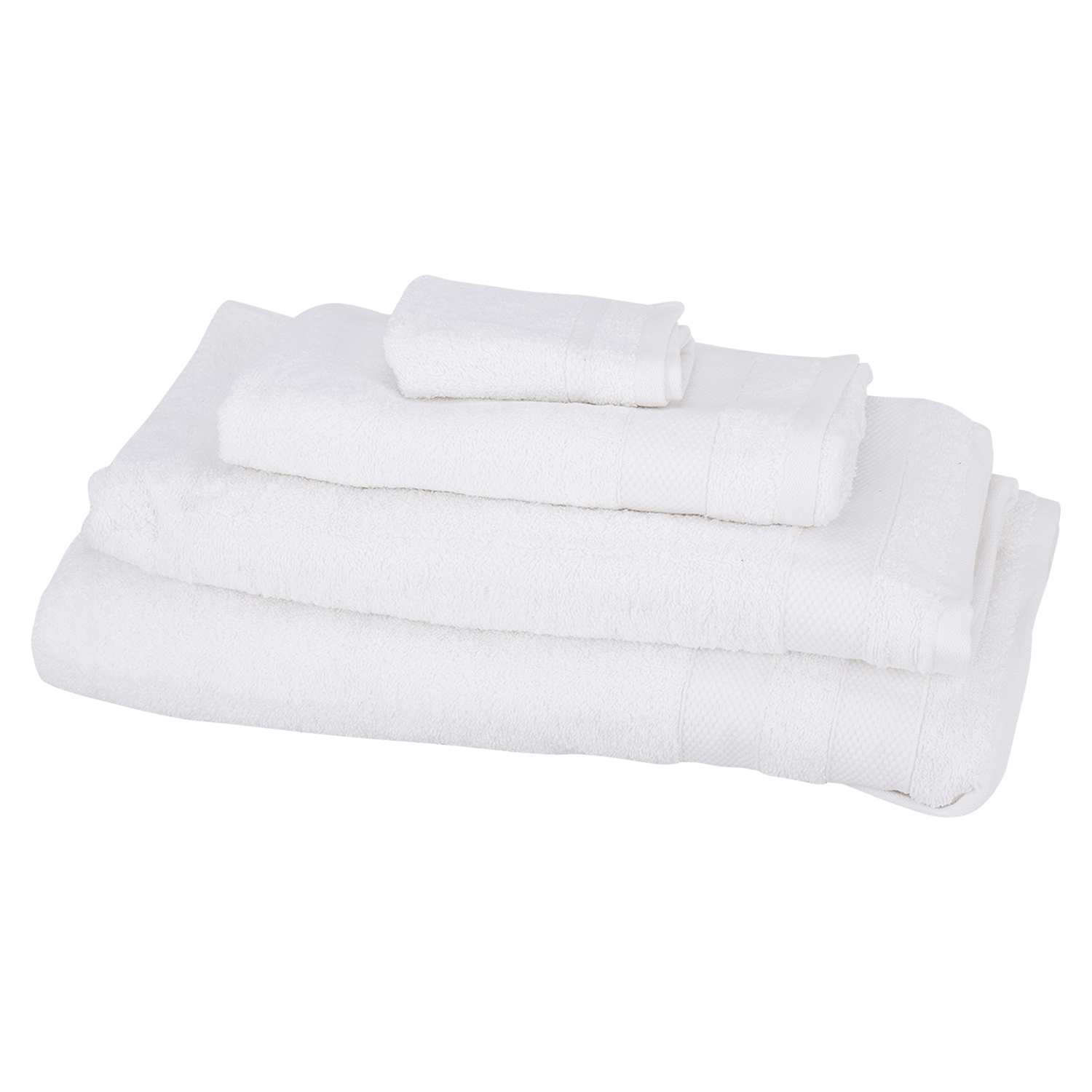 Egyptian Cotton Face Cloth - White Image