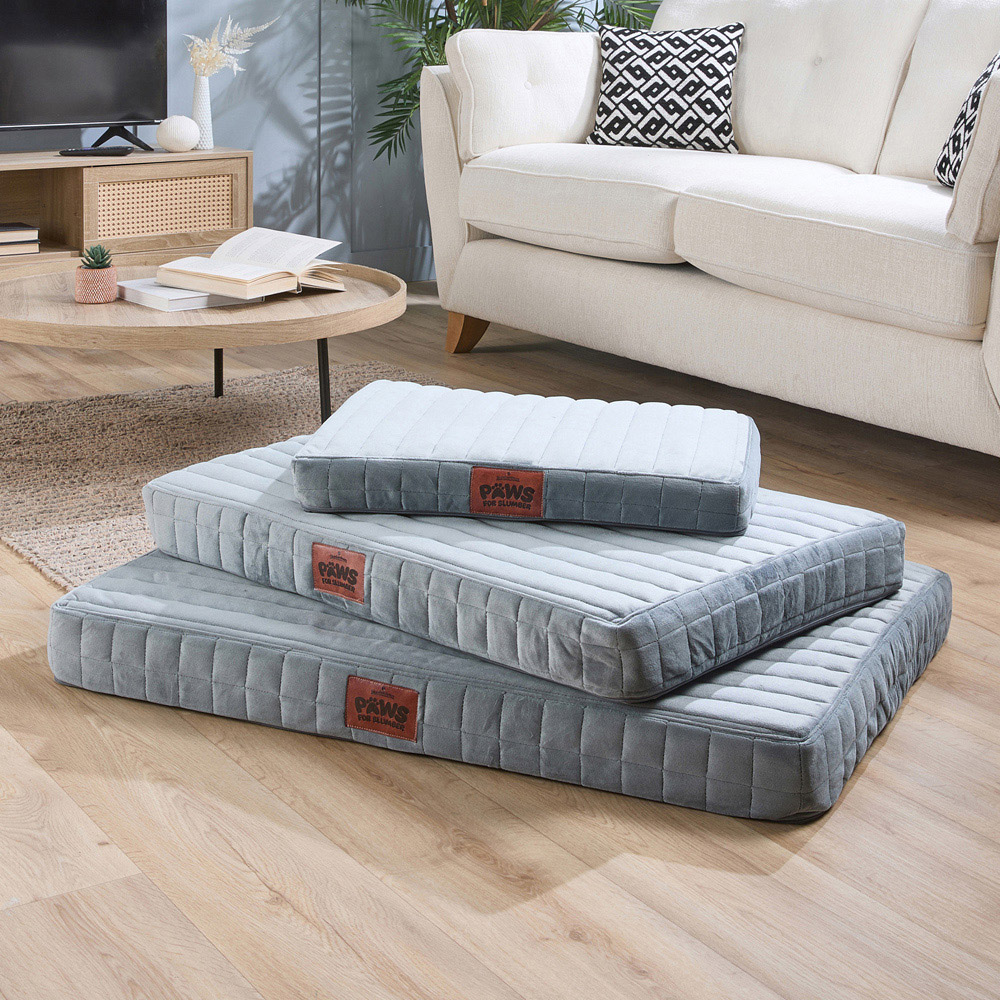 Slumberdown Large Grey Orthopaedic Pet Bed Image 2