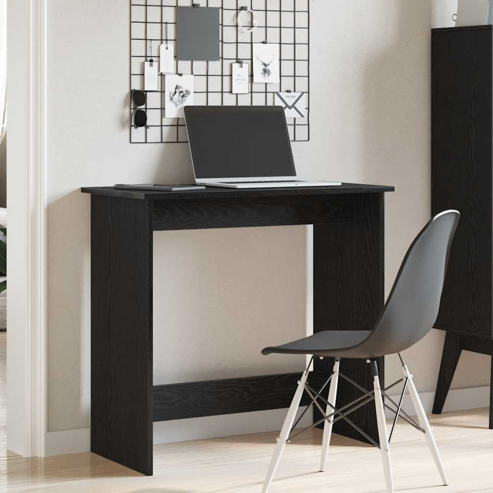 vidaXL Computer Desk Black Image 8