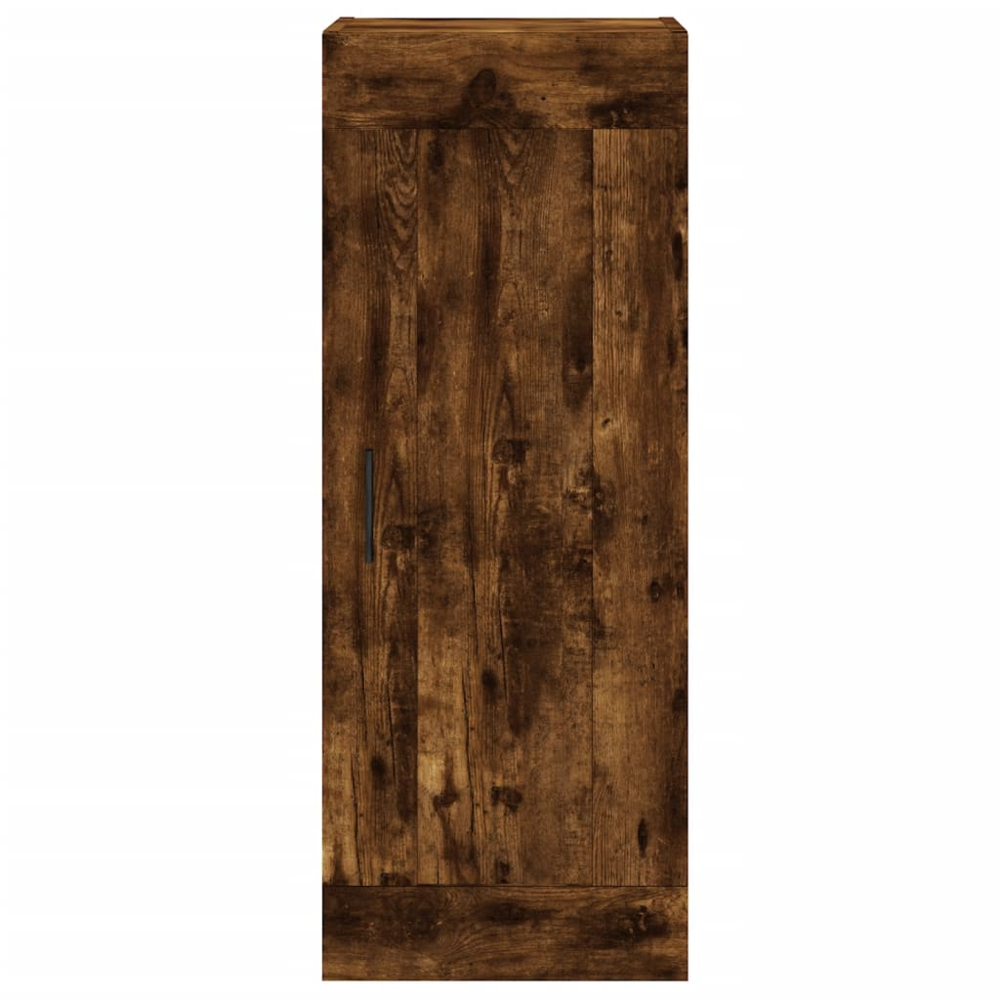 vidaXL 2 Door Smoked Oak Highboard Image 7