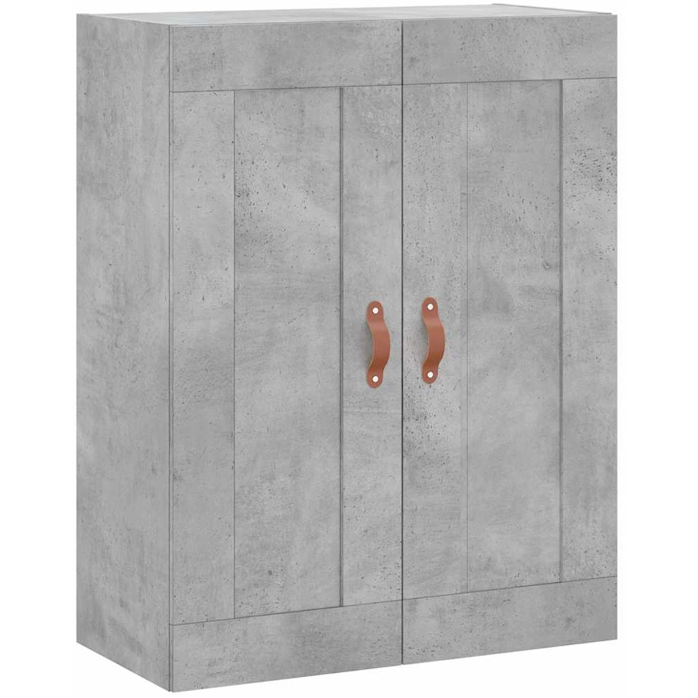 vidaXL 4 Door Concrete Grey Highboard Image 5