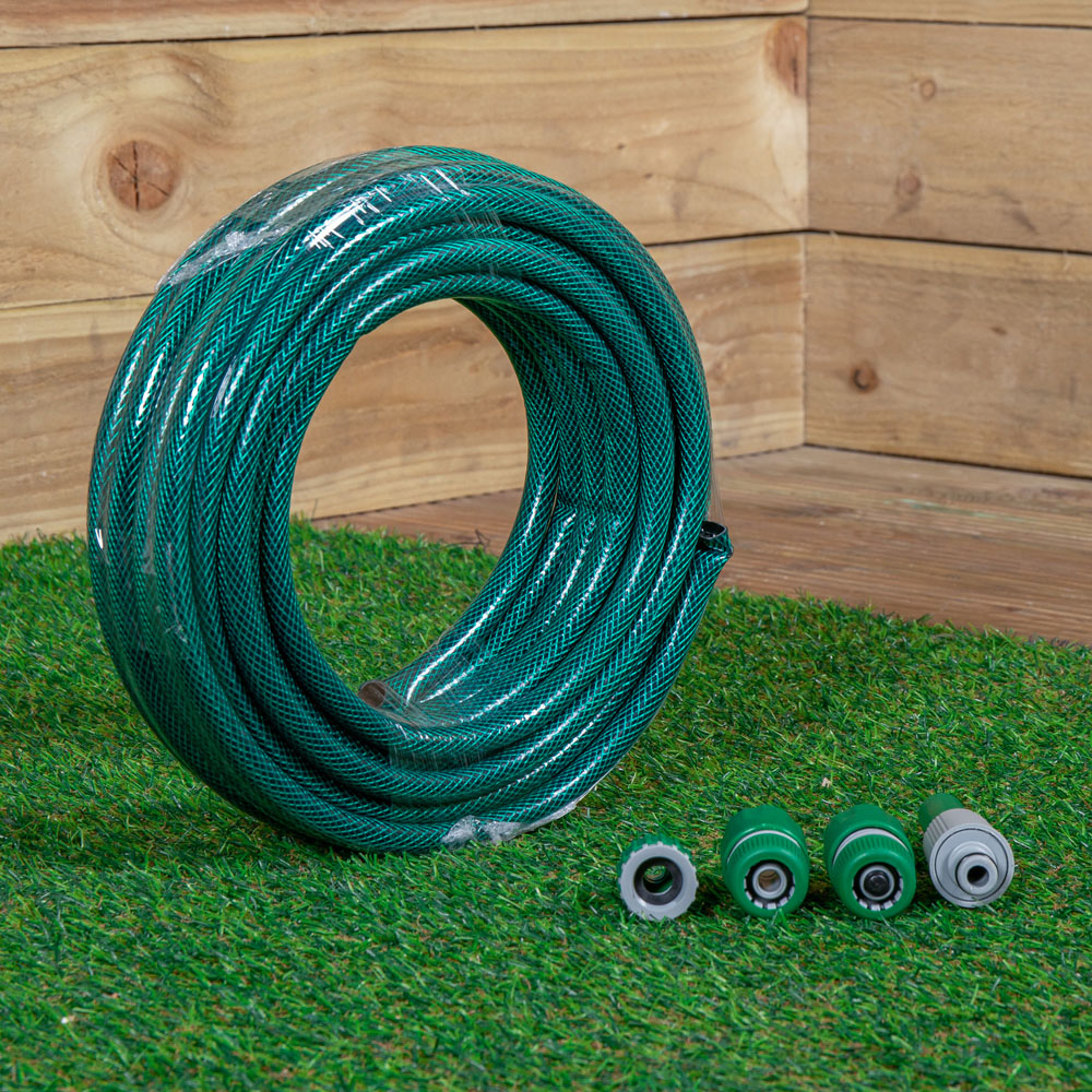 Samuel Alexander 15m Garden Hose and Spray Nozzle Set Image 3