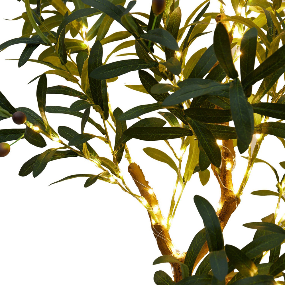 LED Olive Tree - Green Image 4