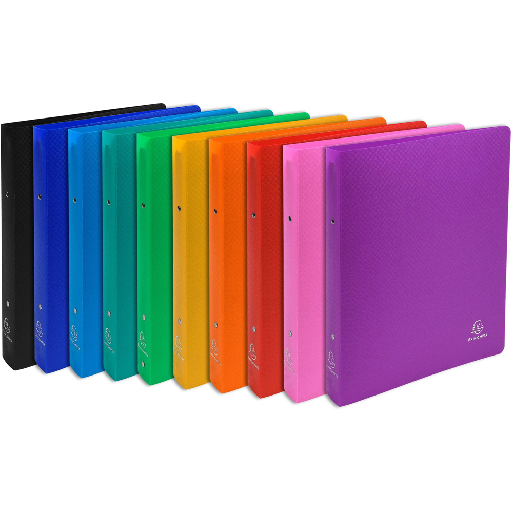 Exacompta Opak A4 Maxi Assorted Colour 2R Ring Binder 30mm 20 Pack Image 3
