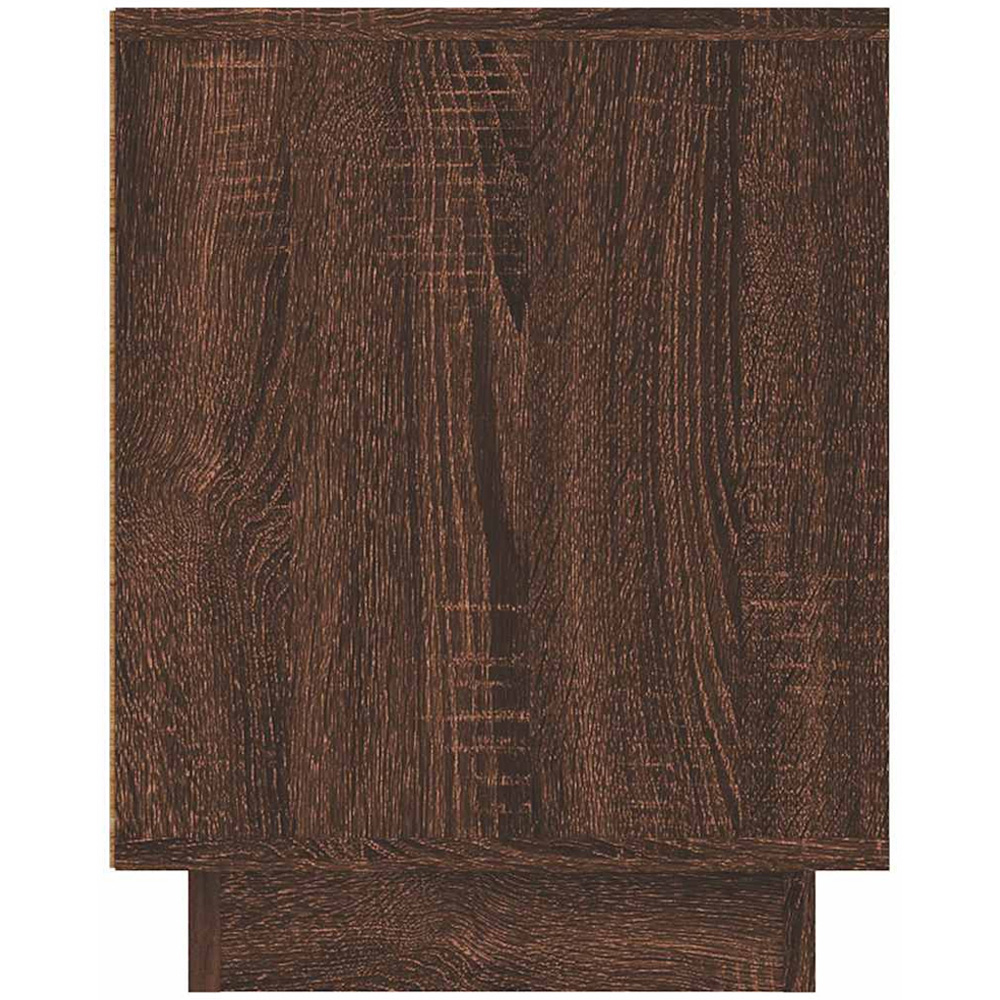 vidaXL 2 Door Brown Oak TV Cabinet Image 8