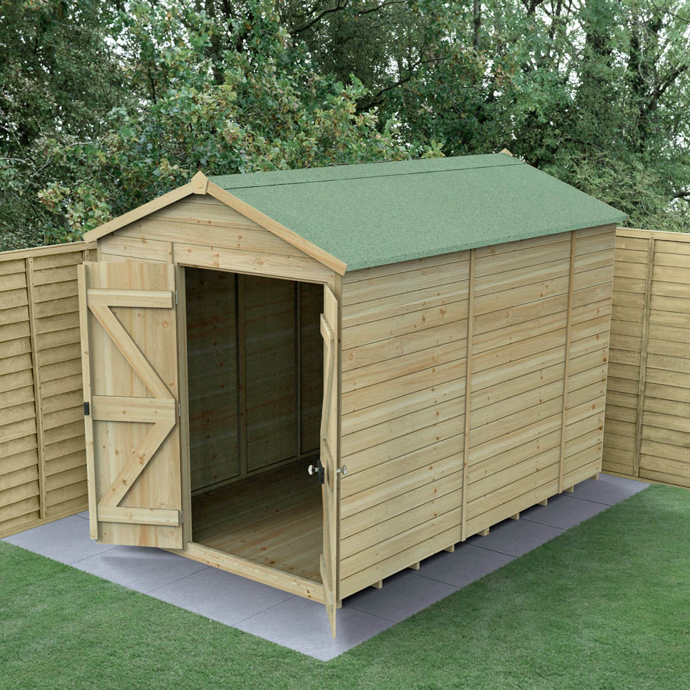 Forest Garden Timberdale 6 x 10ft Apex Shed Image 2