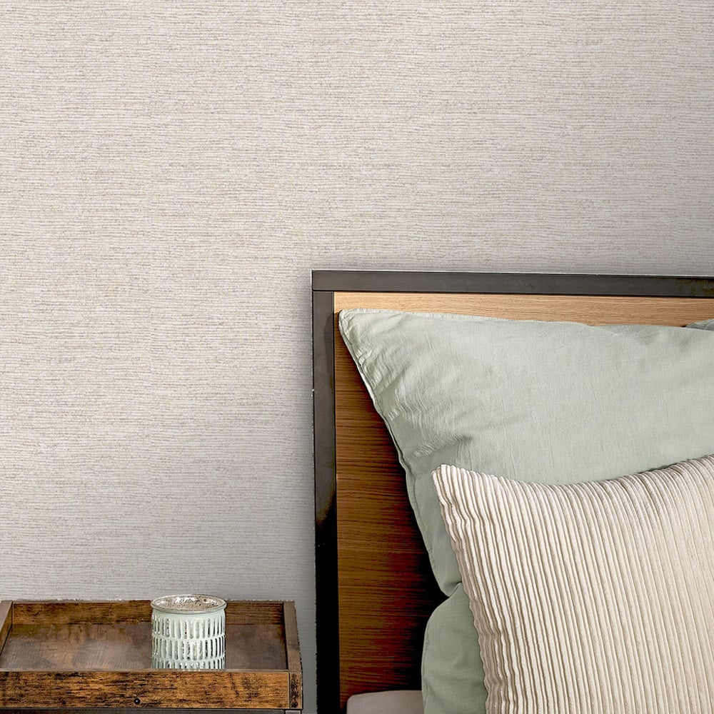 Rasch Sumatra Linen Beige Wallpaper Image 2