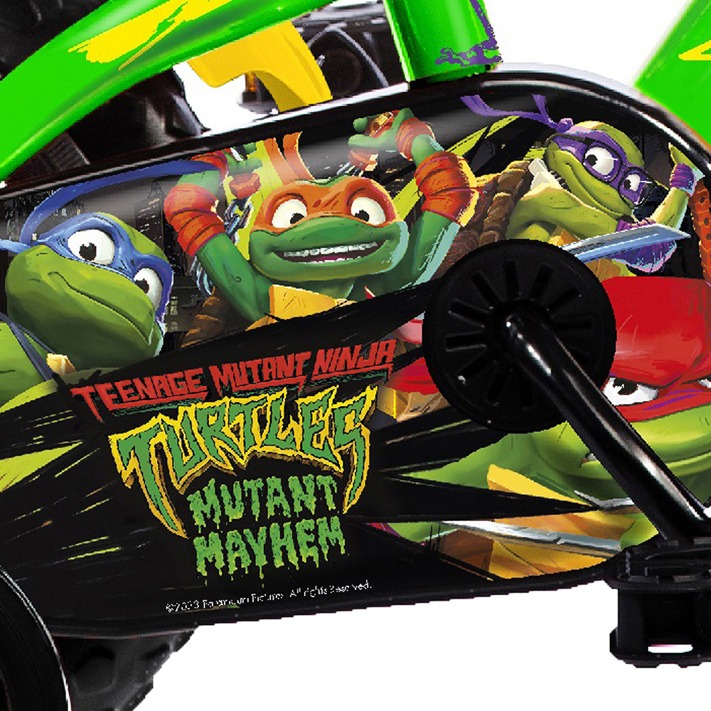 Dino Bikes Teenage Mutant Ninja Turtles 12 inch Kids Bicycle Image 3