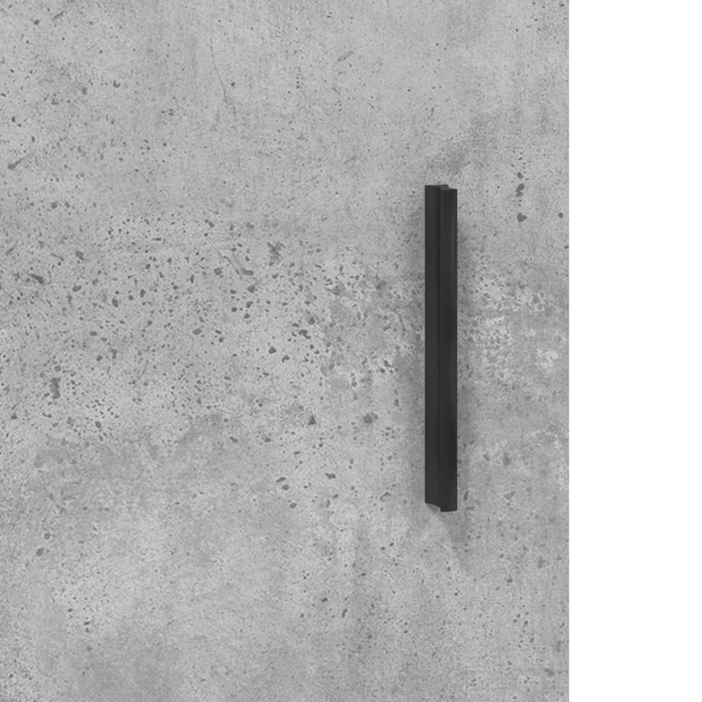 vidaXL 2 Door Concrete Grey Wall Mounted Cabinet Set of 2 Image 8