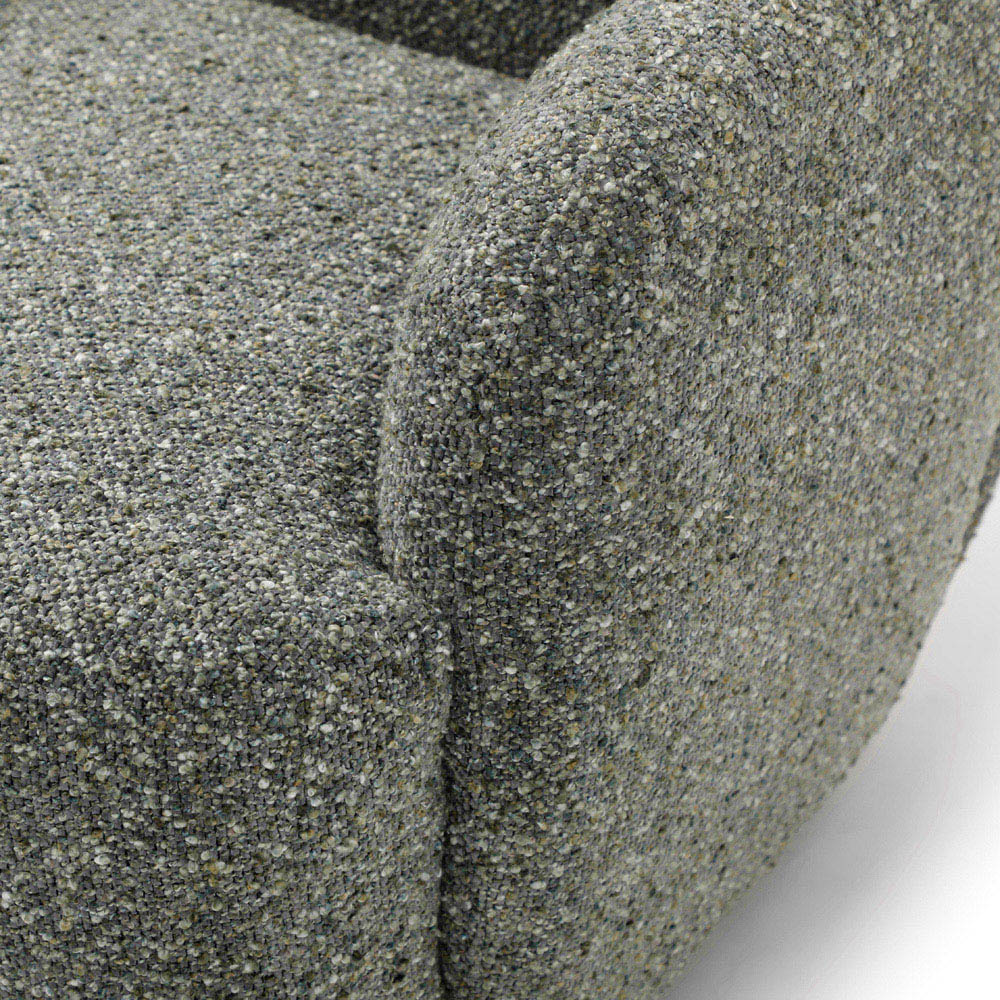 Mabel Olive Boucle Swivel Armchair Image 7