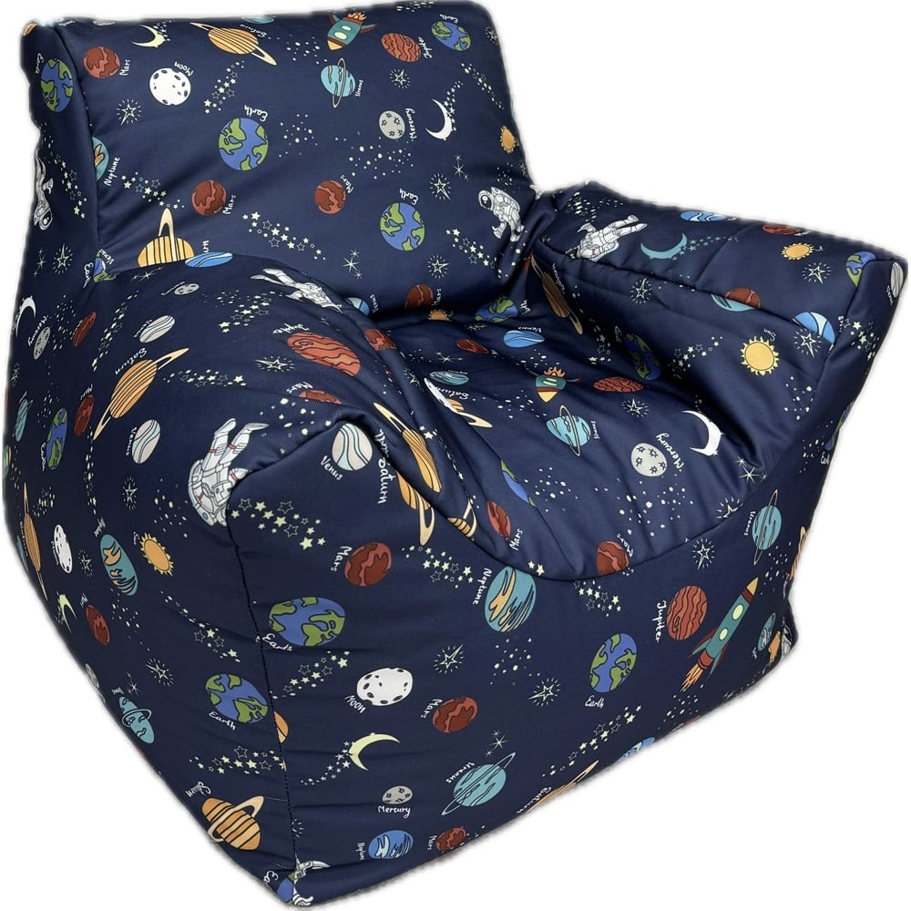 Kaikoo Space Print Funzee Bean Bag Chair Image 2