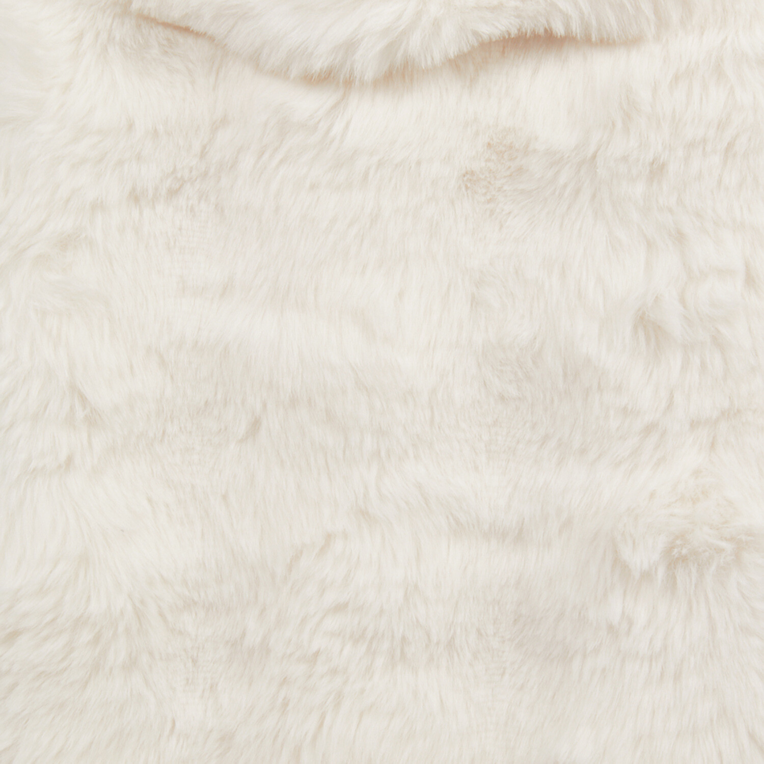 Rippled Fur Hot Water Bottle - Pink, White, or Grey Image 5