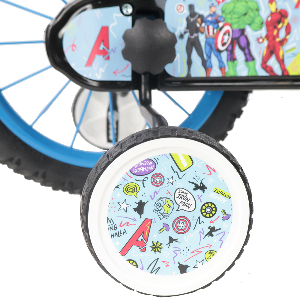 Denver Marvel Avengers 14 inch Kids Bicycle with Stabilisers Image 7