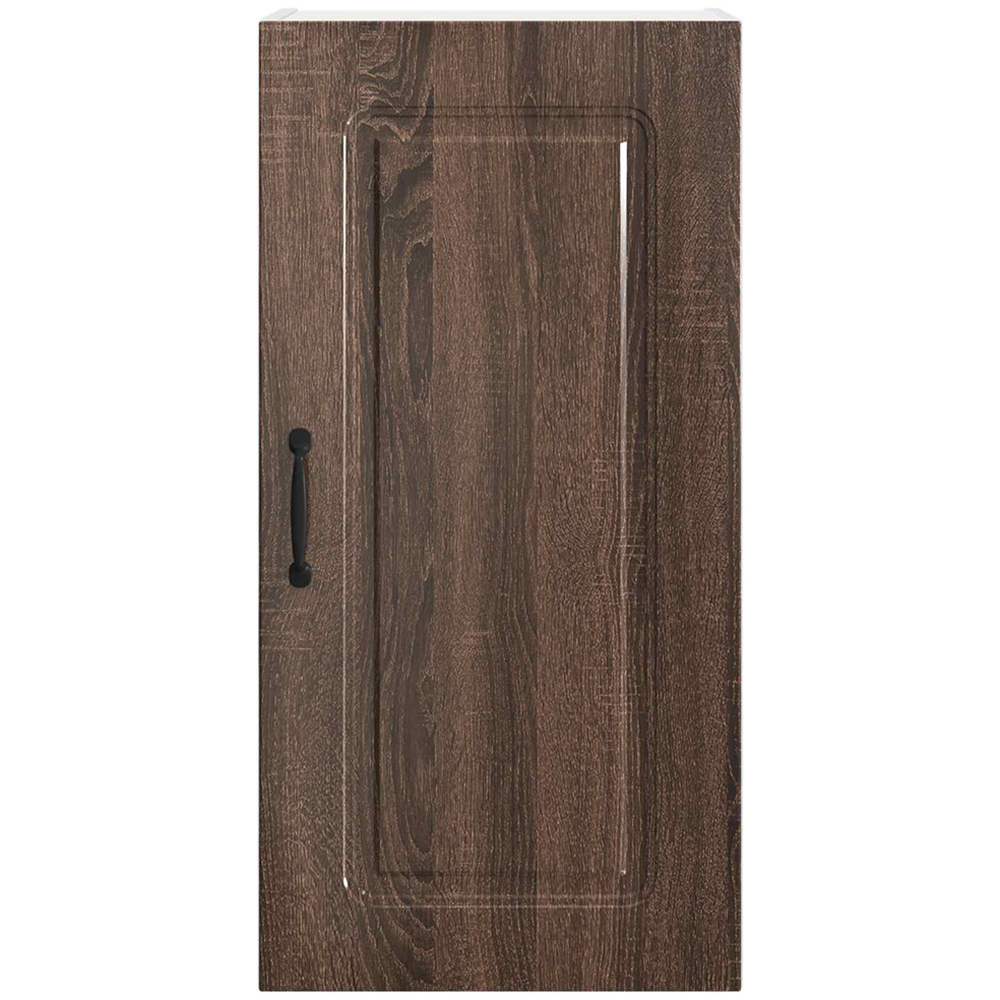 vidaXL Kalmar Single Door Brown Oak Wall Kitchen Cabinet Image 4