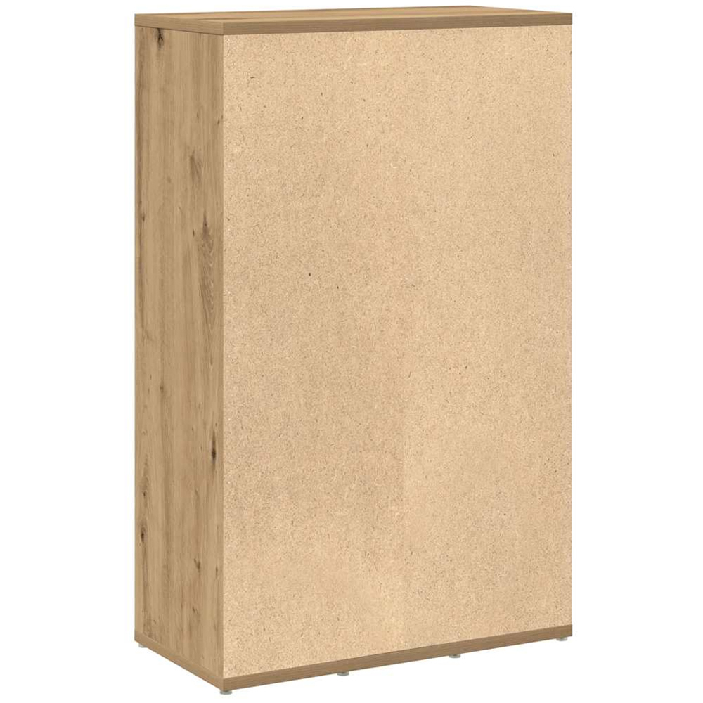 vidaXL 5 Shelf Artisan Oak Bookcase Image 5