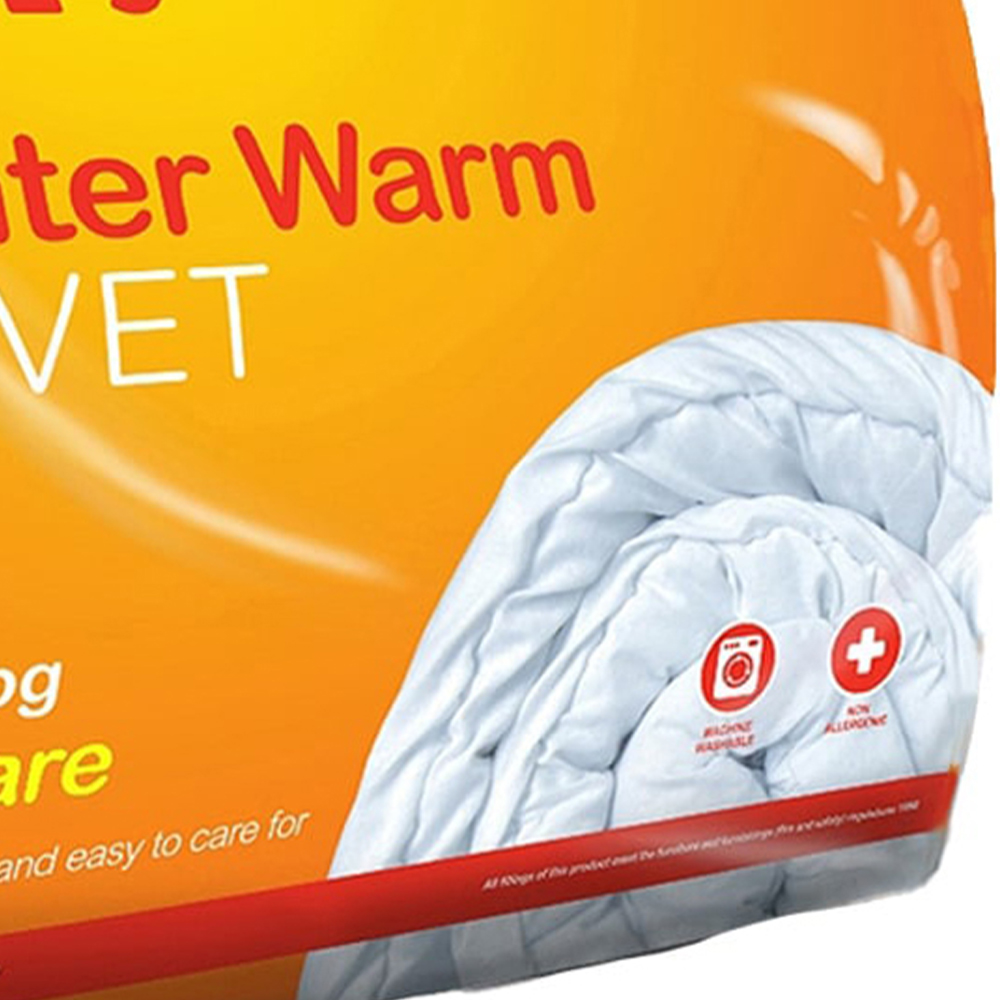Sleepworks King Size White Extra Warm Duvet 15 Tog Image 2
