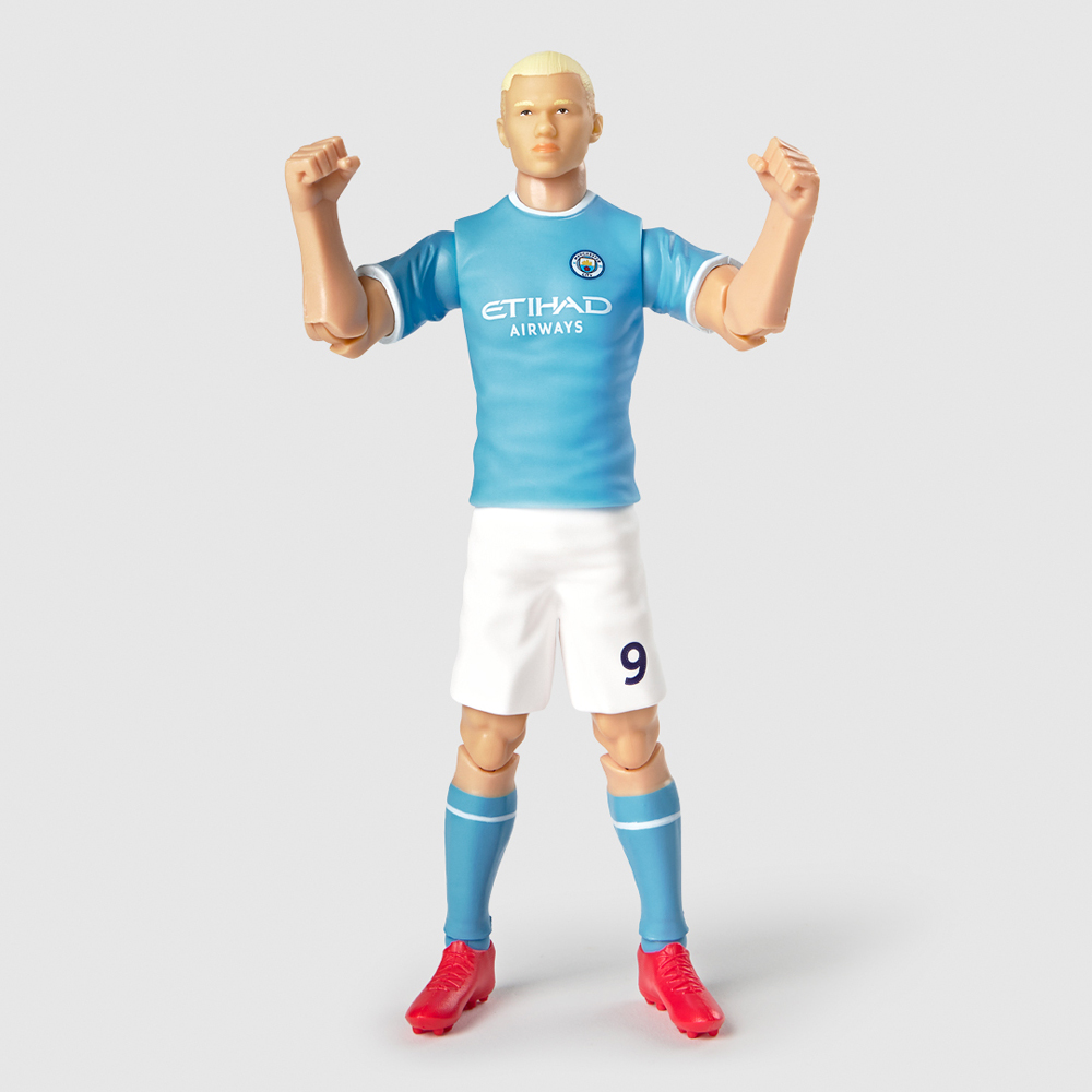 Banbo Haaland Manchester City Fully Articulated Football Figurine Image 4