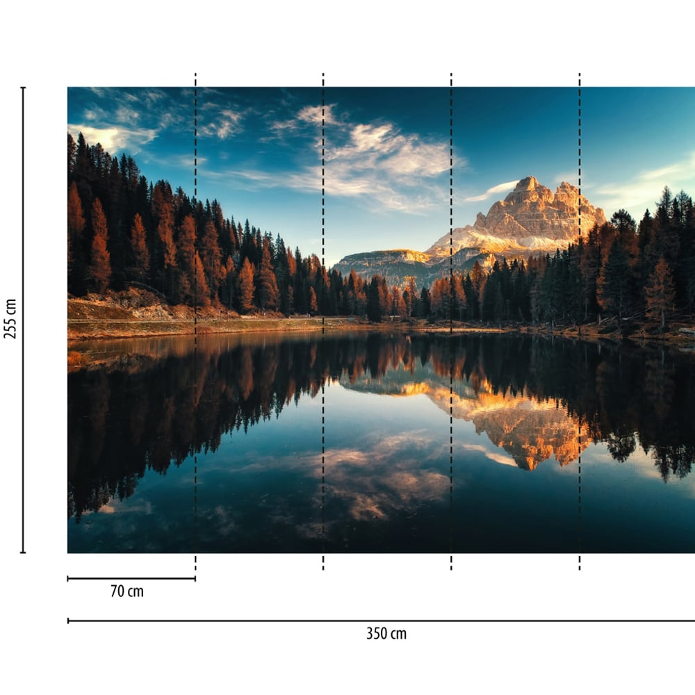 A.S Creation Lago Antorno Digital Mural Image 3