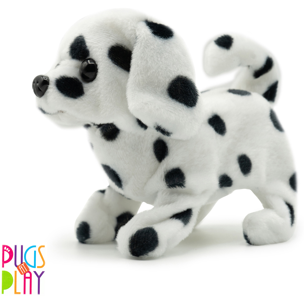 Pugs at Play Spotty The Dalmatian Interactive Walking Dog Plush Soft Toy Image 6