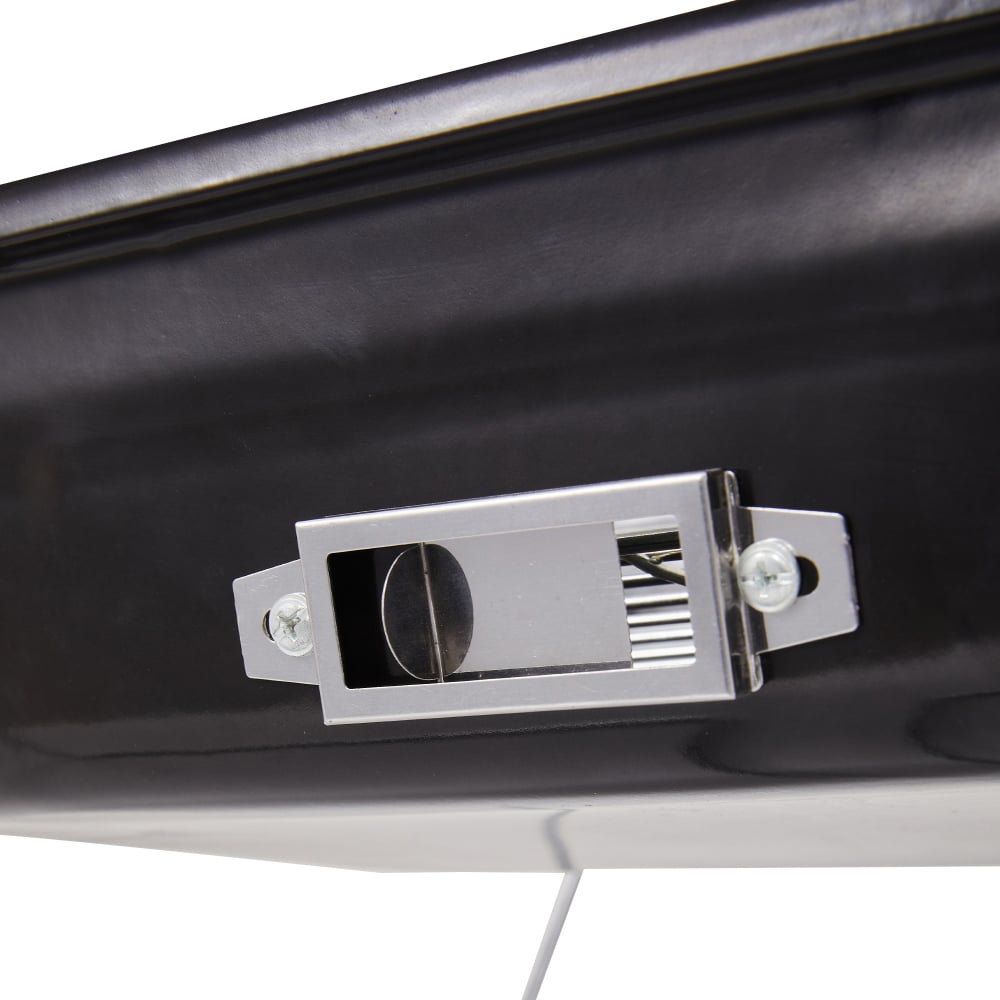 Living and Home Outdoor Tabletop Charcoal BBQ Grill Smoker with Lid Image 6