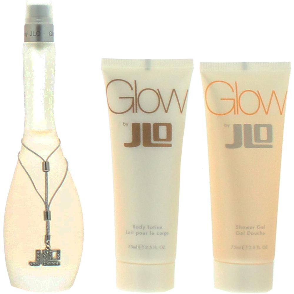 Jennifer Lopez Glow Eau De Toilette 3 Piece Gift Set Image 1