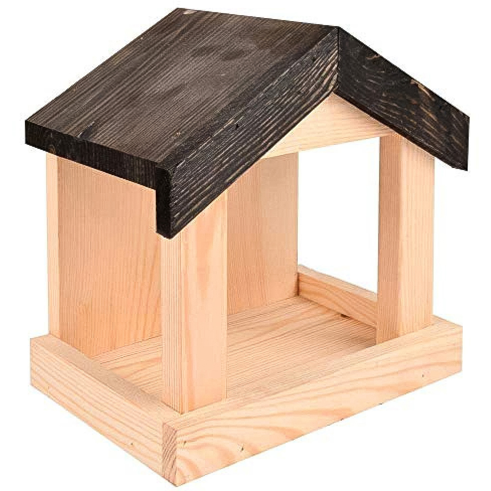 Fallen Fruits Wall Mounted Wooden Bird Table Image 1