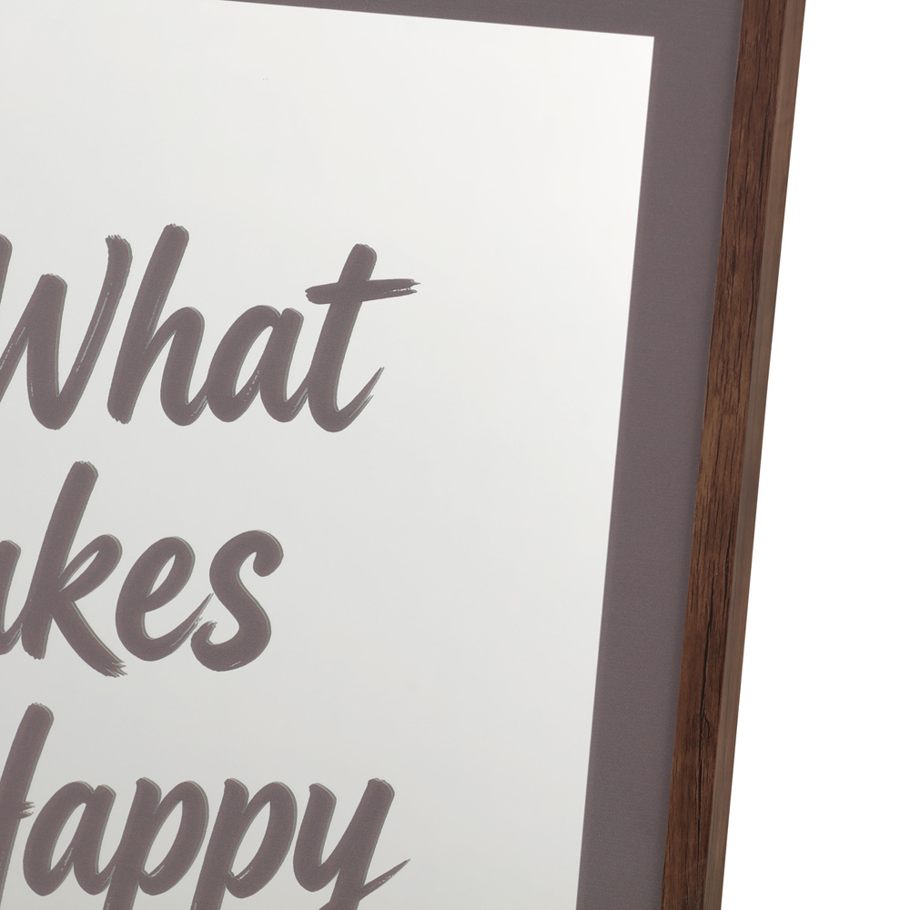 Motivational Framed Mirrored Art Image 5
